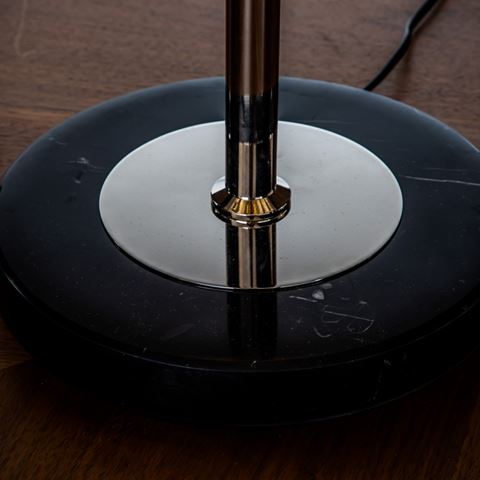 Lampe de Table Delhi 85 cm - Argent - Fer & Verre