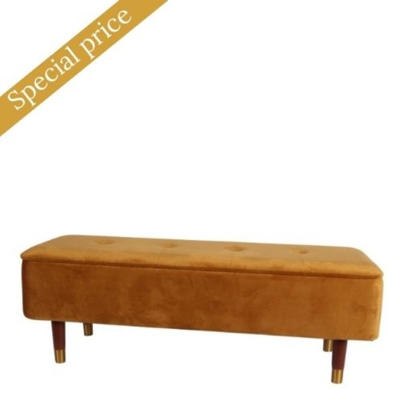 Pouf avec espace de rangement