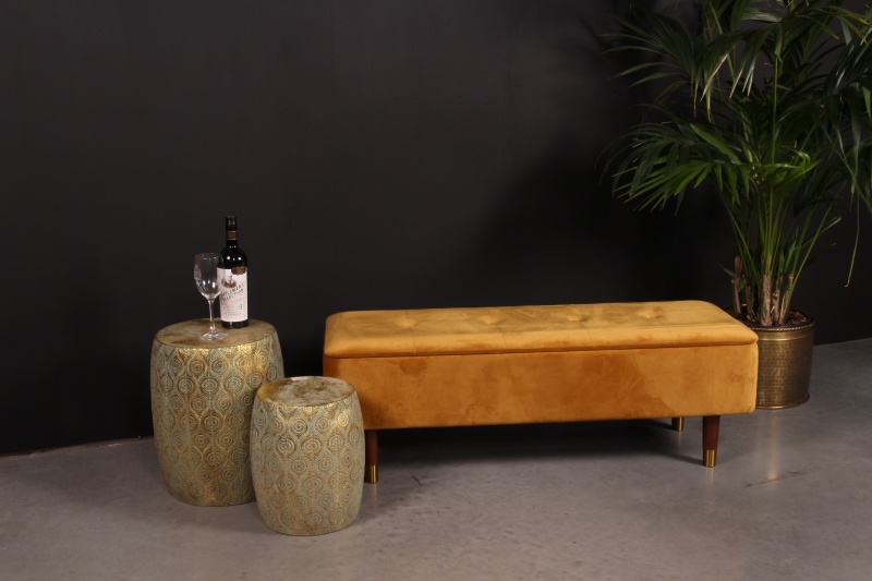 Pouf avec espace de rangement
