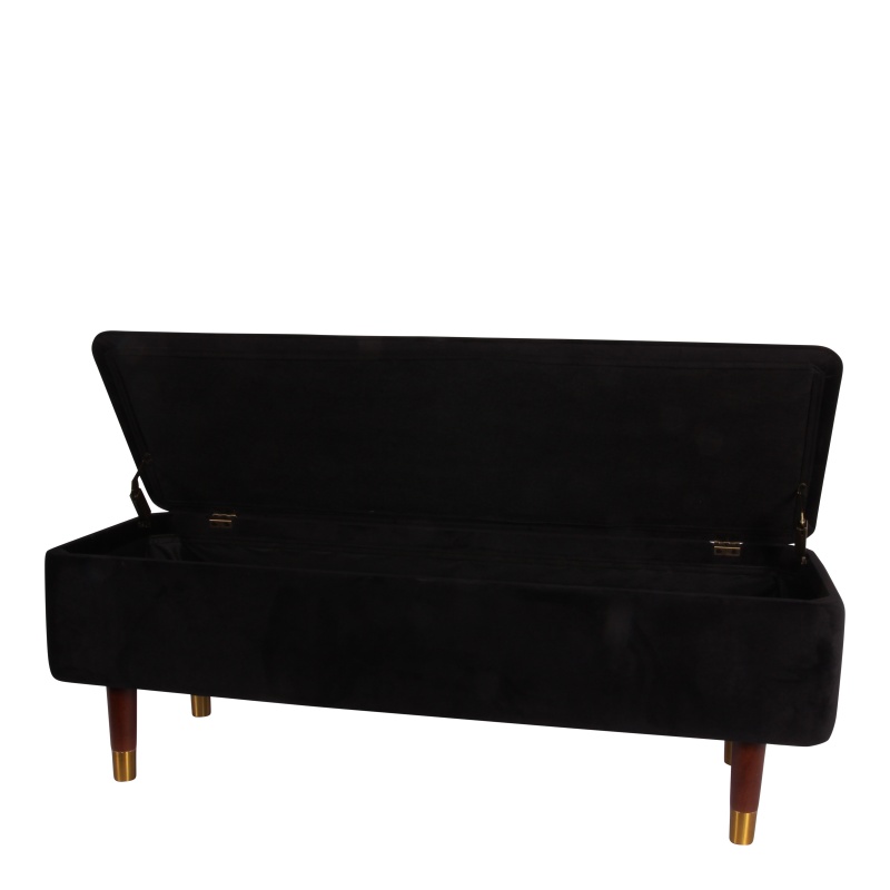 Pouf avec espace de rangement
