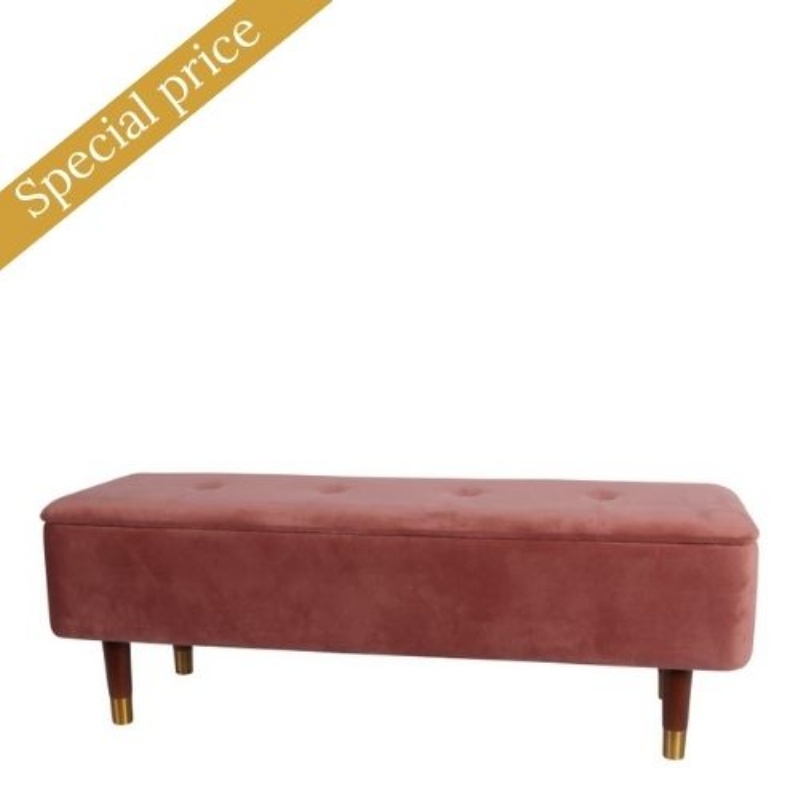 Pouf avec espace de rangement