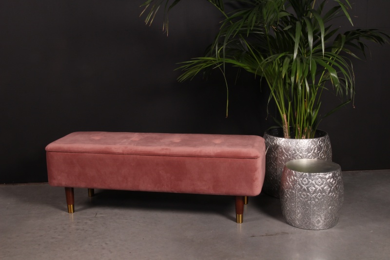 Pouf avec espace de rangement