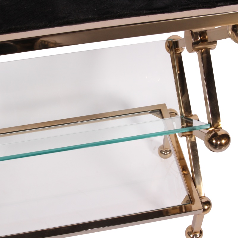 Tafel tijdschriften rek rvs