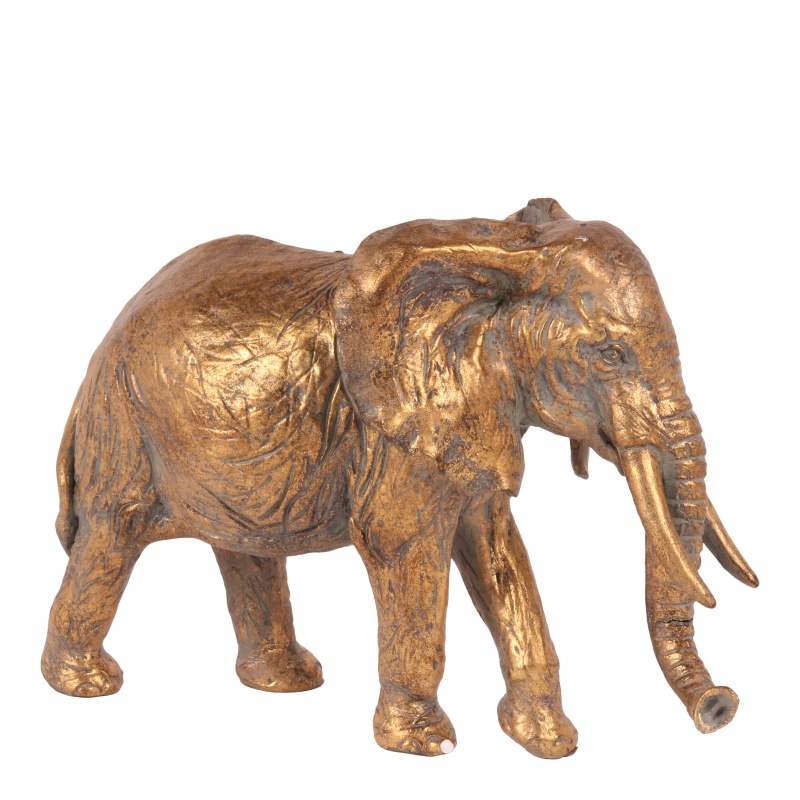 Fig. Éléphant 26 cm en résine