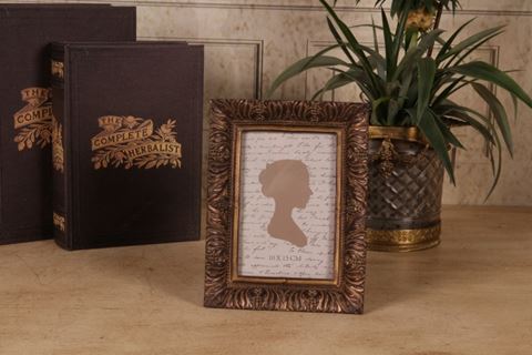 Photo Frame 10x15 cm - Brown - Resin