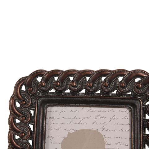 Photo Frame 13x18 cm - Brown - Resin