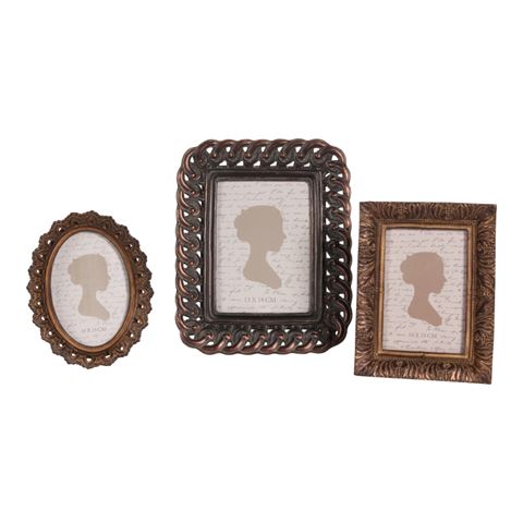 Photo Frame 13x18 cm - Brown - Resin