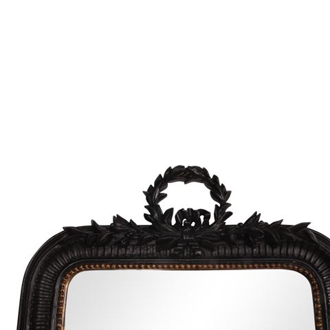 Spiegelwand Holz h. 102cm