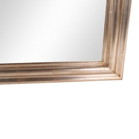 Mirror Wall 105 cm - Silver - Wood