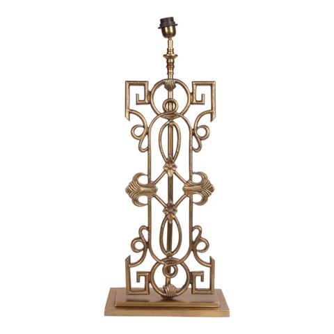 Socle de Lampe de Table 84 cm - Or - Aluminium