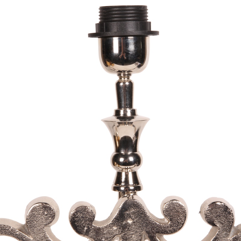 Pied de lampe de table aluminium 83 cm