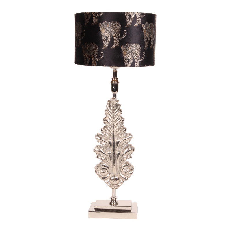 Pied de lampe de table aluminium 53 cm