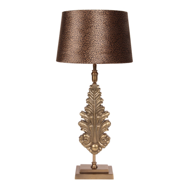 Pied de lampe de table aluminium 53 cm