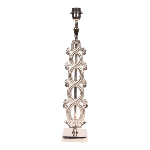 Socle de Lampe de Table 59 cm - Argent - Aluminium