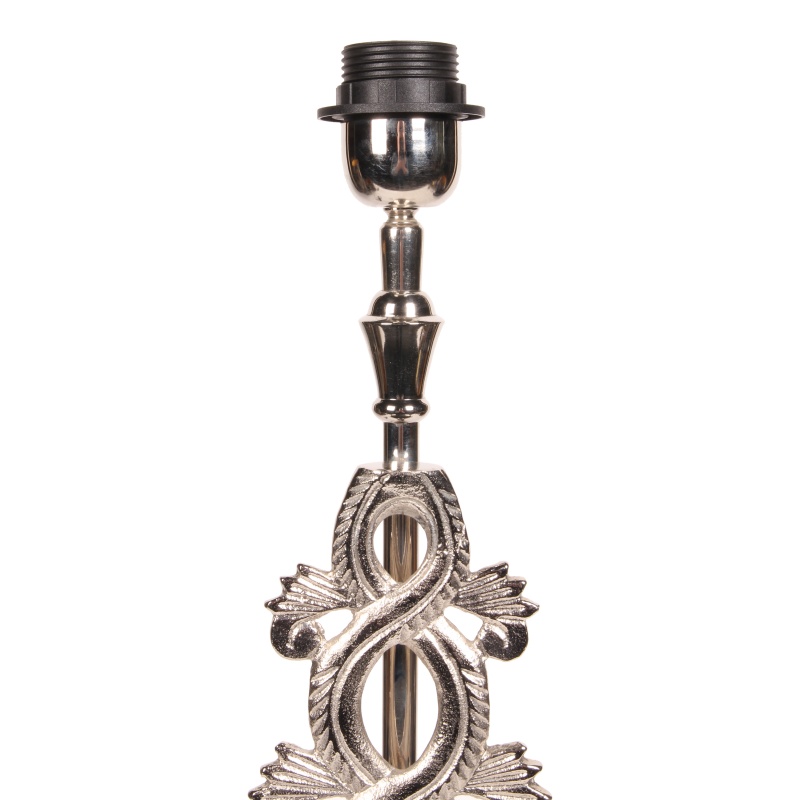 Pied de lampe de table aluminium 59 cm