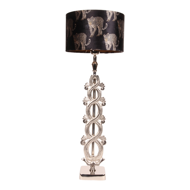 Pied de lampe de table aluminium 59 cm