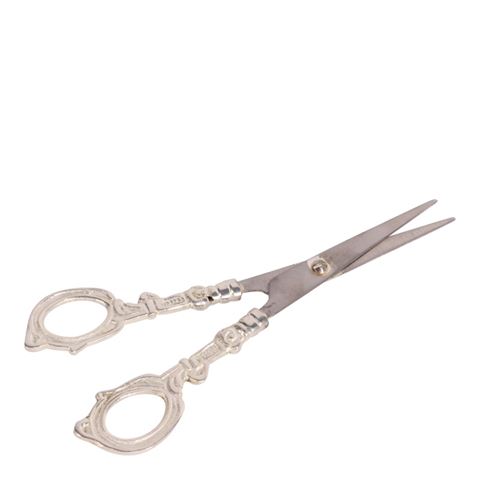 Scissors 18 cm - Silver - Brass