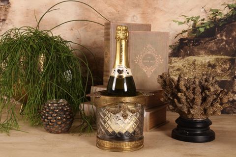 Book Storage Box Silver Swan 20 cm - Green