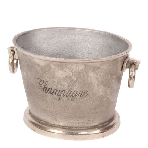 Champagne Cooler 22 cm - Silver - Aluminium