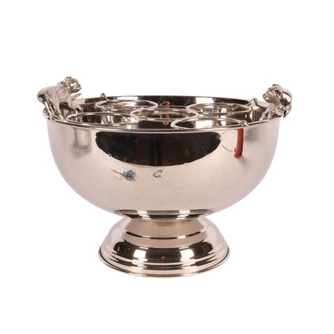 Champagnekoeler 42 cm - Zilver - Koper