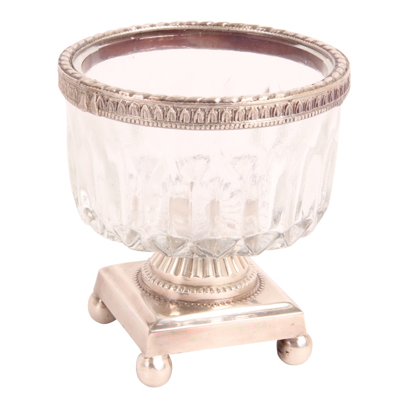 Bonbonnière brass 8.5 cm