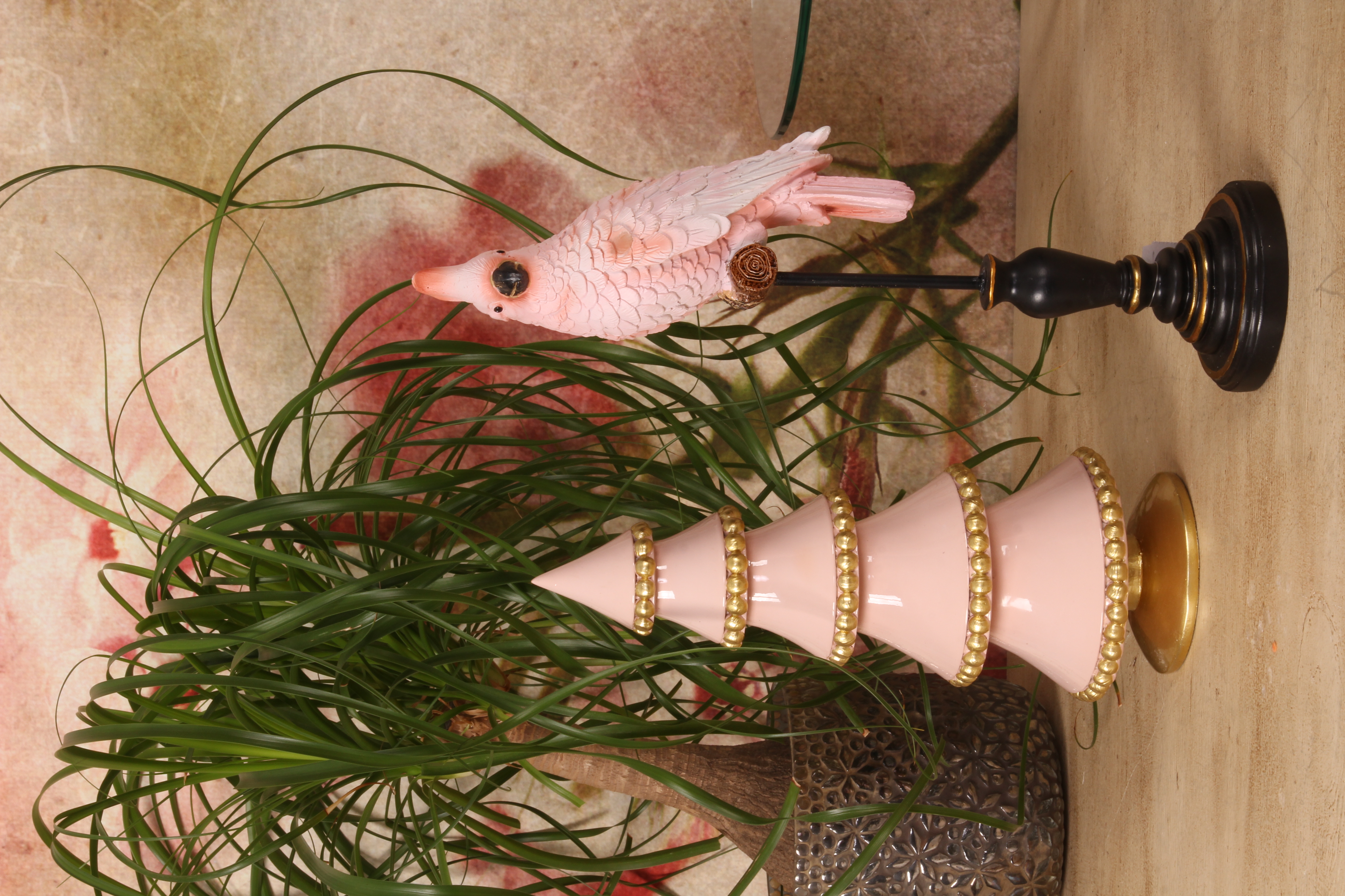 Papegaai resin 37 cm