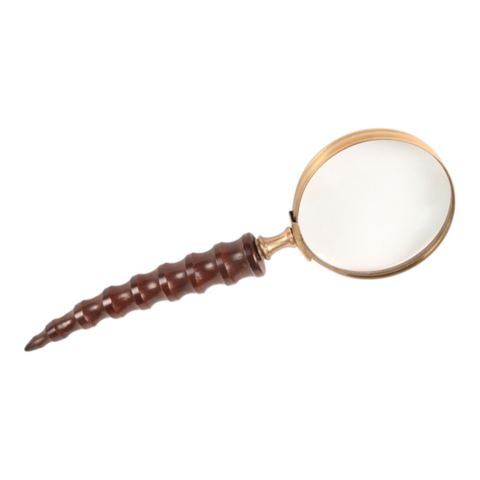 Magnifying Glass 23 cm - Gold - Brass