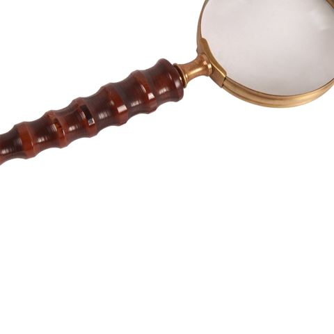 Magnifying Glass 23 cm - Gold - Brass