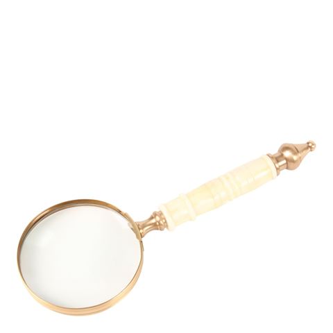 Magnifying Glass 18 cm - Gold - Brass