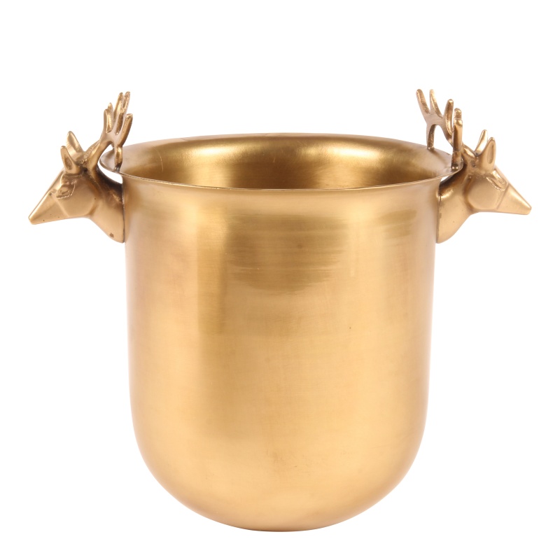 Wijnkoeler 24 cm - Goud - Koper