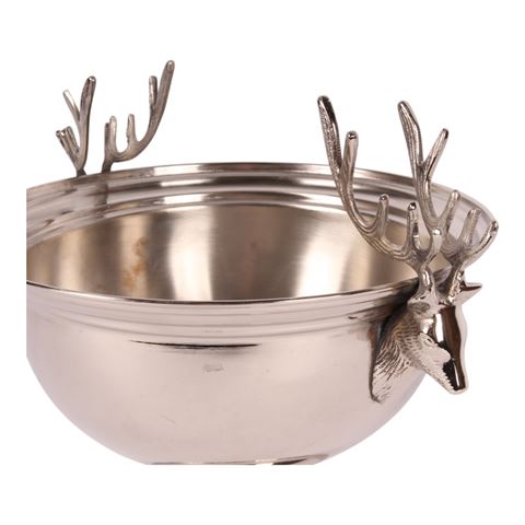 Weinkühler 27,5 cm - Silber - Messing