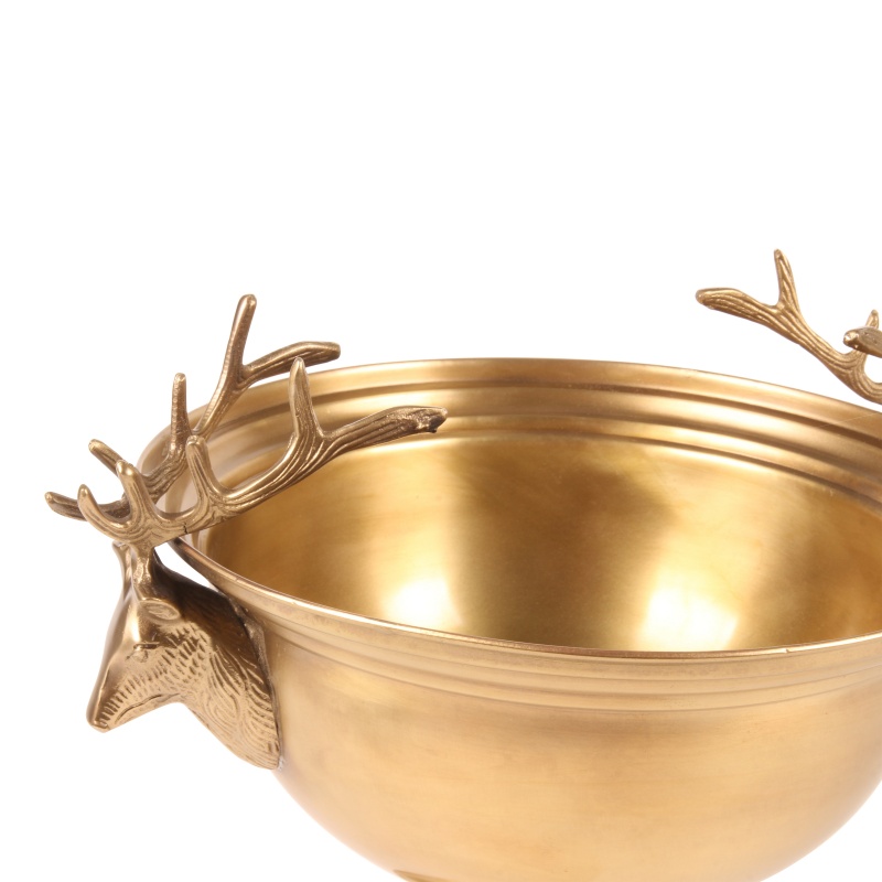 Weinkühler 30 cm - Gold - Messing