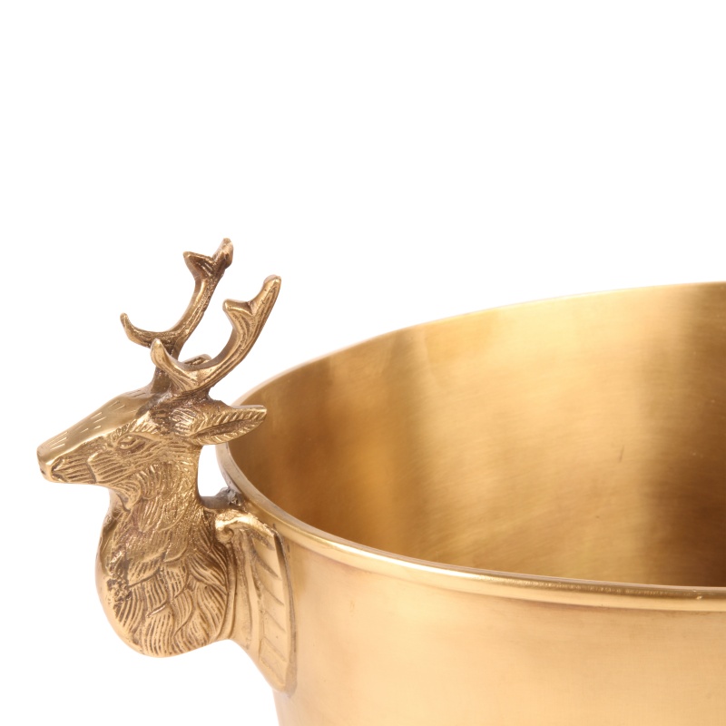 Wijnkoeler 24 cm - Goud - Koper