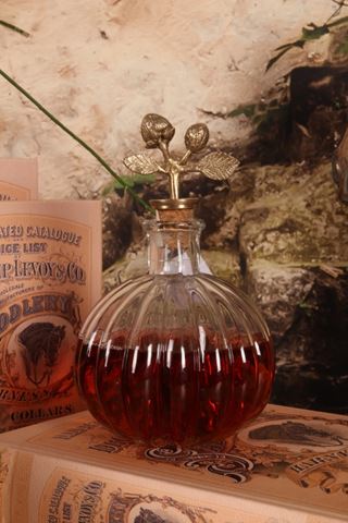 Bouteille déco avec bouchon19 cm