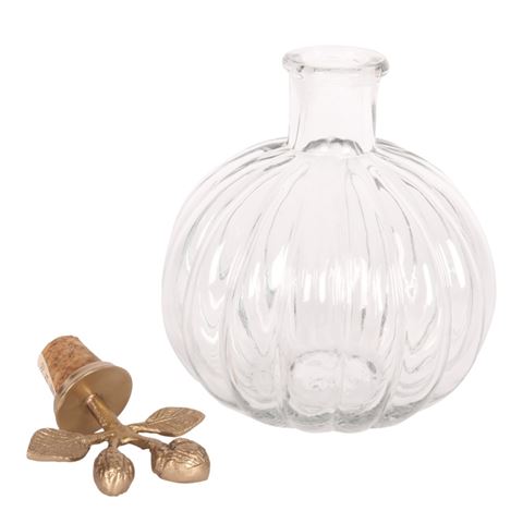 Bouteille déco avec bouchon19 cm