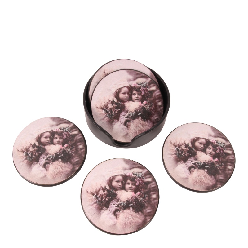 Dessous de verre rond 11 cm