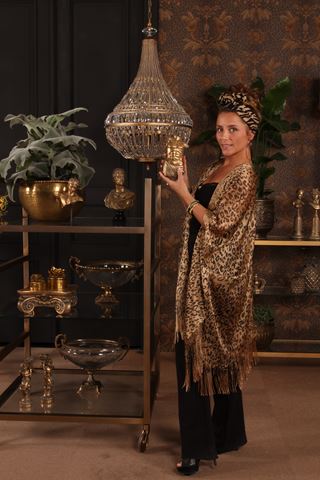 Chandelier Colosseo 80 cm - Gold - Iron & Glass
