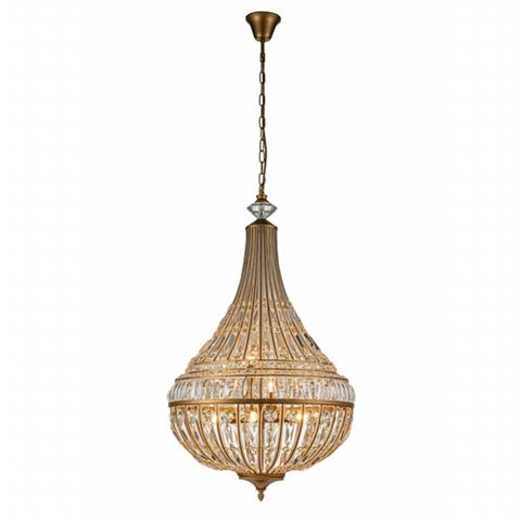 Chandelier Colosseo 135 cm - Gold - Iron & Glass