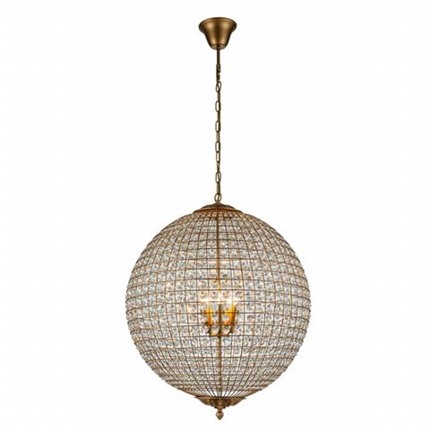 Chandelier Palazzo 63 cm - Gold - Iron & Glass