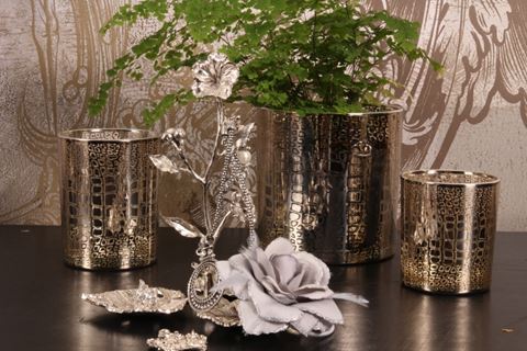 Présentoir à bijoux déco cuivre 20 cm