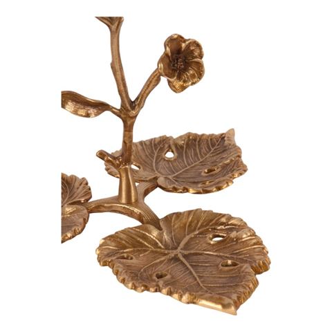 Présentoir à bijoux déco cuivre 20 cm