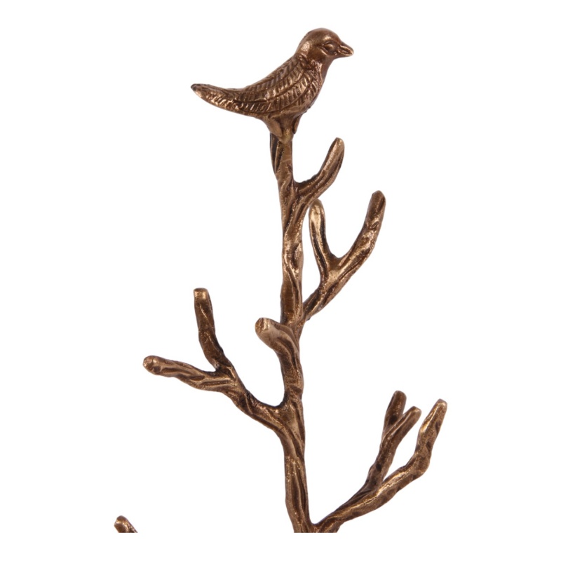 Présentoir à bijoux déco cuivre 19 cm