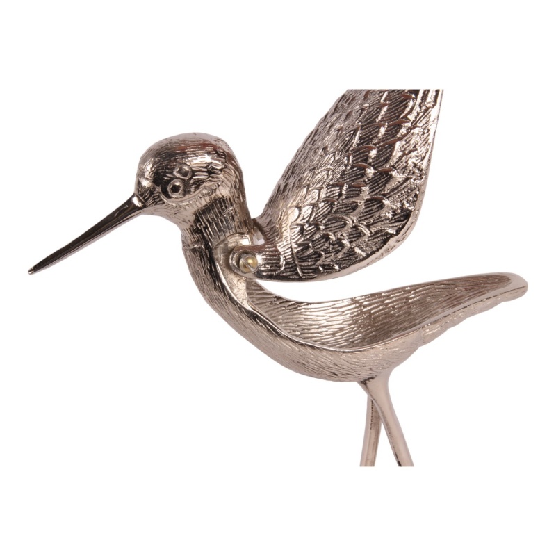 Boîte de rangement déco Oiseau cuivre 28 cm