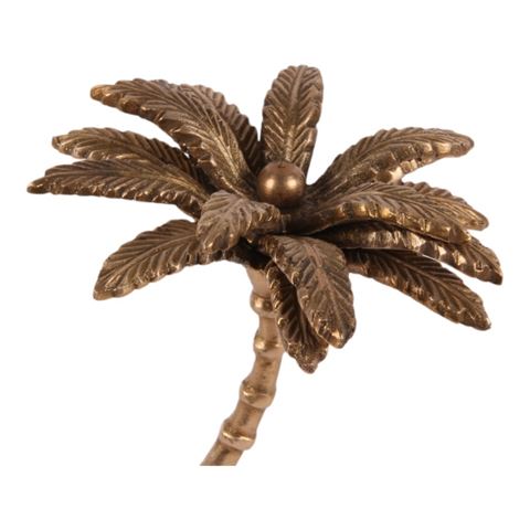Déco Palmier cuivre 23,5 cm