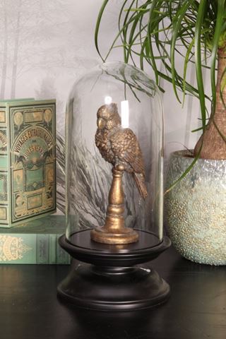 U-glas hout/resin 36 cm