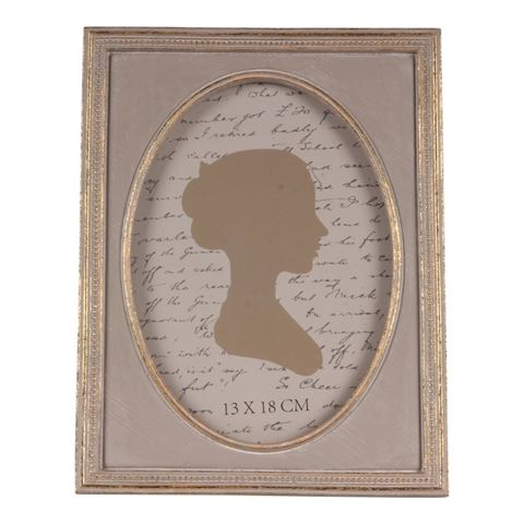 Photo Frame 13x18 cm - Grey - Resin