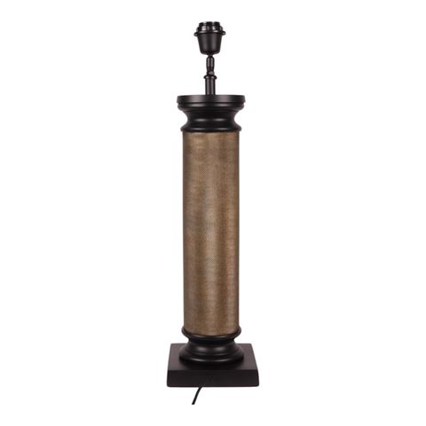 Tafellampvoet 62 cm - Zwart / Goud - Aluminium