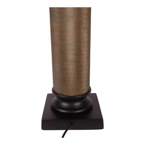 Tafellampvoet 62 cm - Zwart / Goud - Aluminium