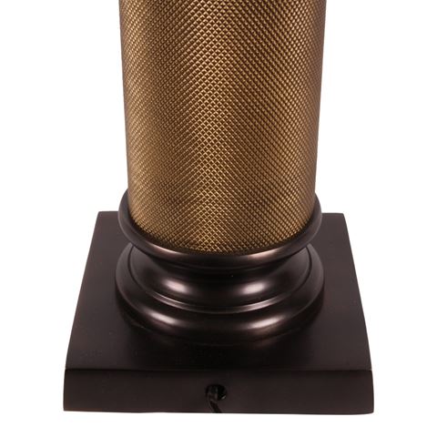 Tafellampvoet 62 cm - Zwart / Goud - Aluminium