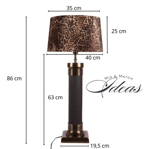 Lampbase 68 cm